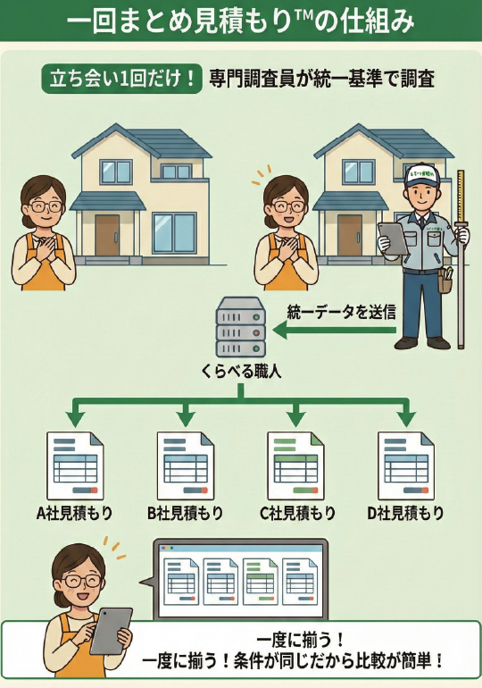 一回まとめ見積もりの仕組み